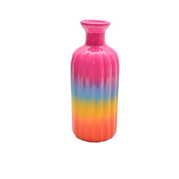Vaso Tie Dye modelo garrafa